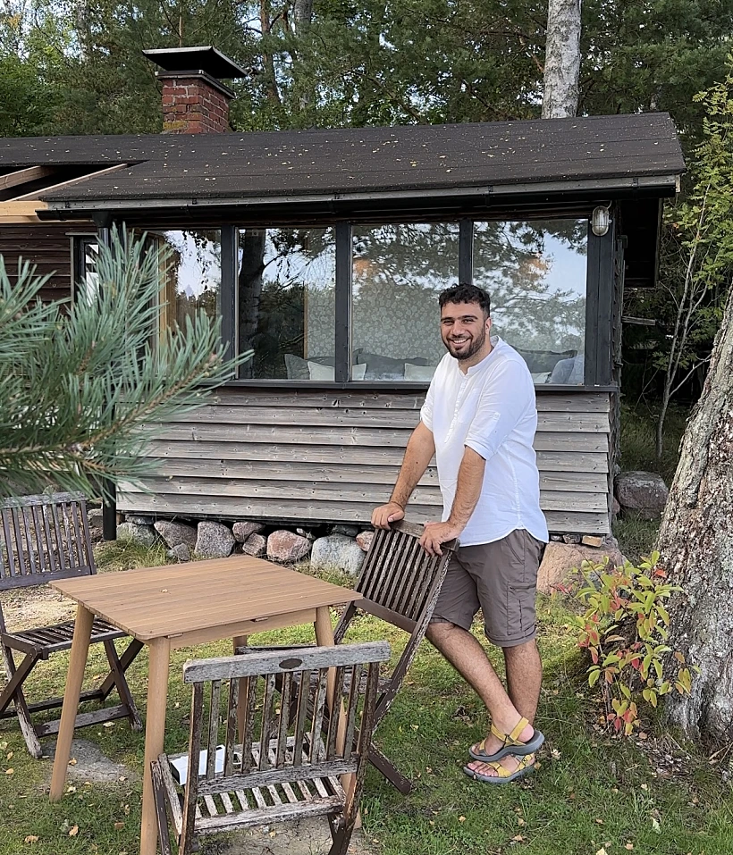 בקתה בטבע בפינלנד