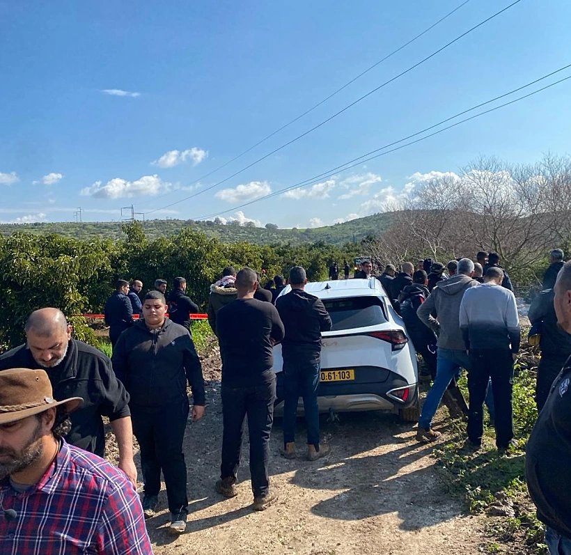 אזור מציאת הגופה בנחל ציפורי