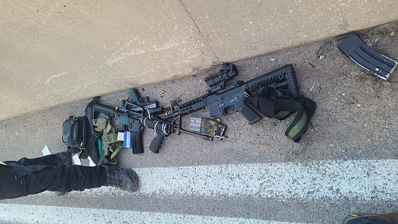 כלי הנשק של המחבלים במעלה אדומים