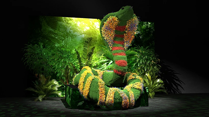 תערוכה FLOWERS  - אביב של פרחים