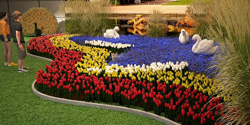 תערוכה FLOWERS  - אביב של פרחים