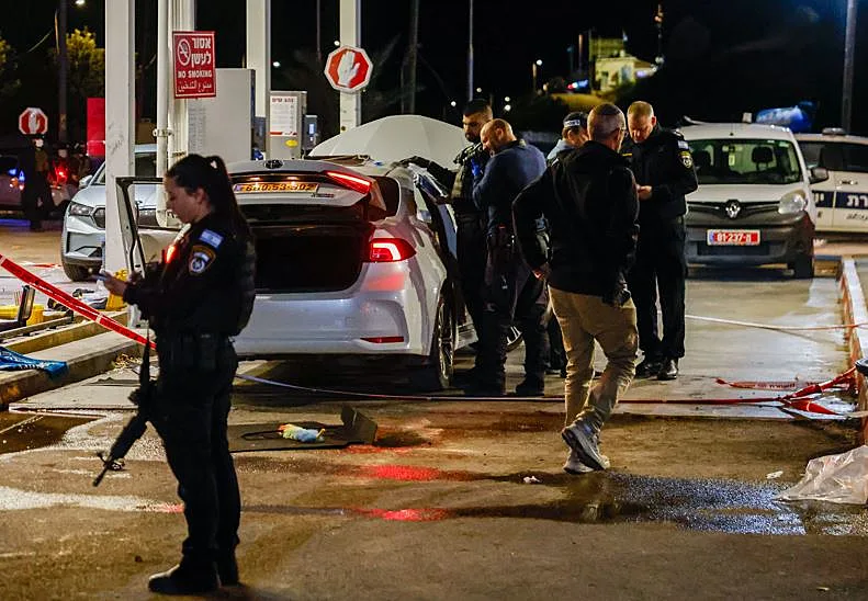 זירת הפיגוע בעלי