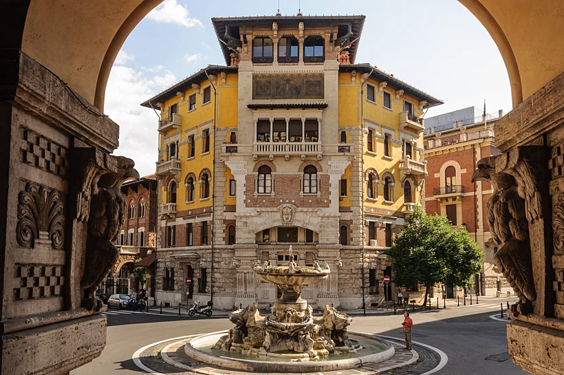 רובע קופדה QUARTIERE COPPEDÈ הלא שגרתי ברומא