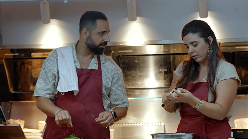 הזוג הראשון שעלה לגמר