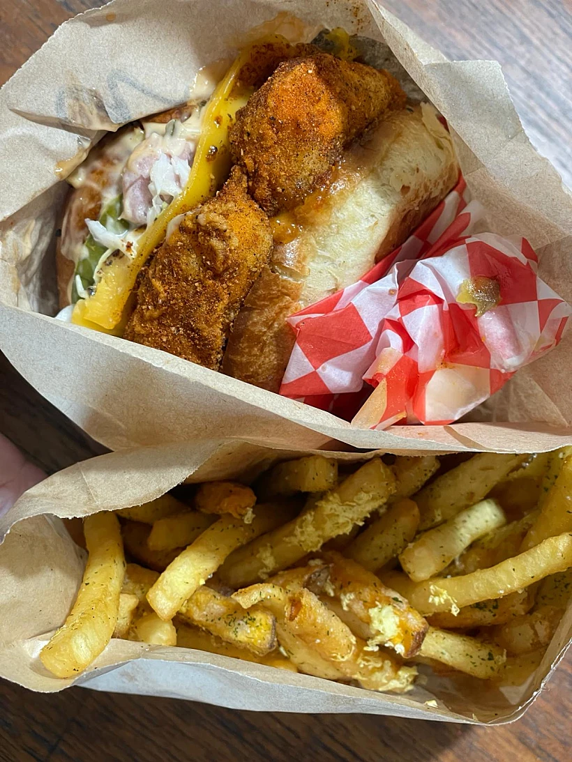 קריספי צ'יקן של ויטרינה