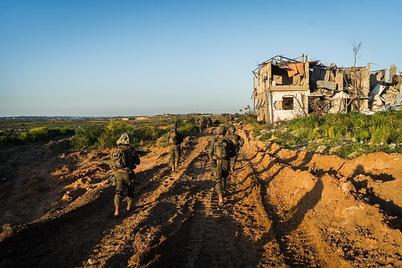 פעילות כוחות צה"ל בח'אן יונס חרבות ברזל עזה חמאס