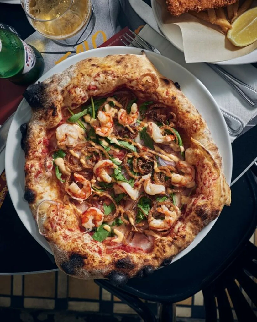 פיצה גמבריני, דיינר איטלו אמריקנו