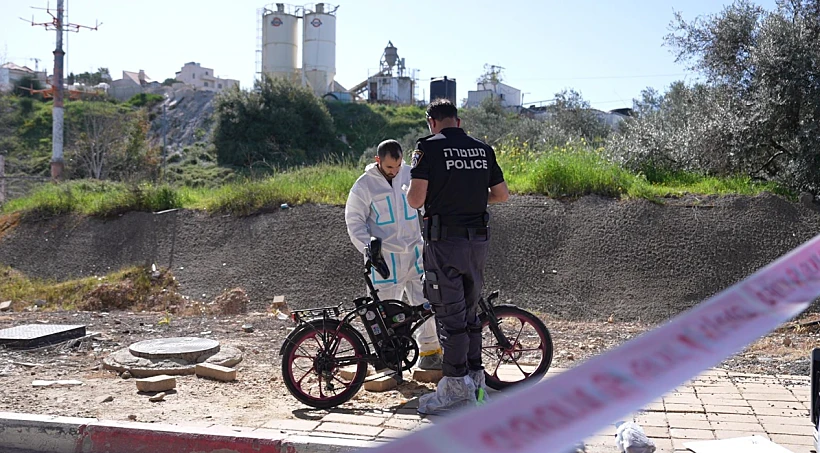 האופניים של המחבל ממחסום המנהרות