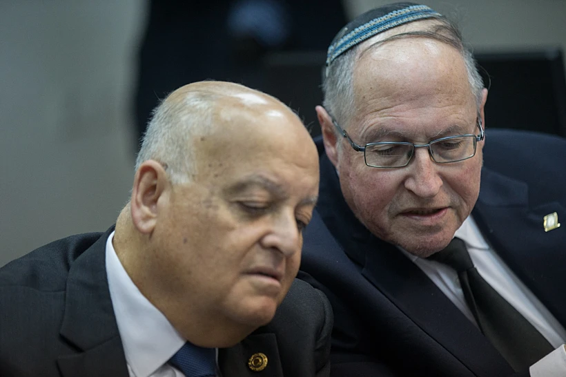 שופטי העליון בדימוס סלים ג'ובראן ואליקים רובינשטיין