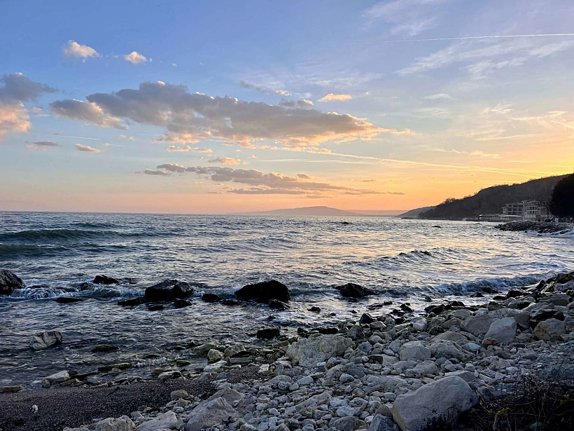 שקיעה בים השחור בולגריה