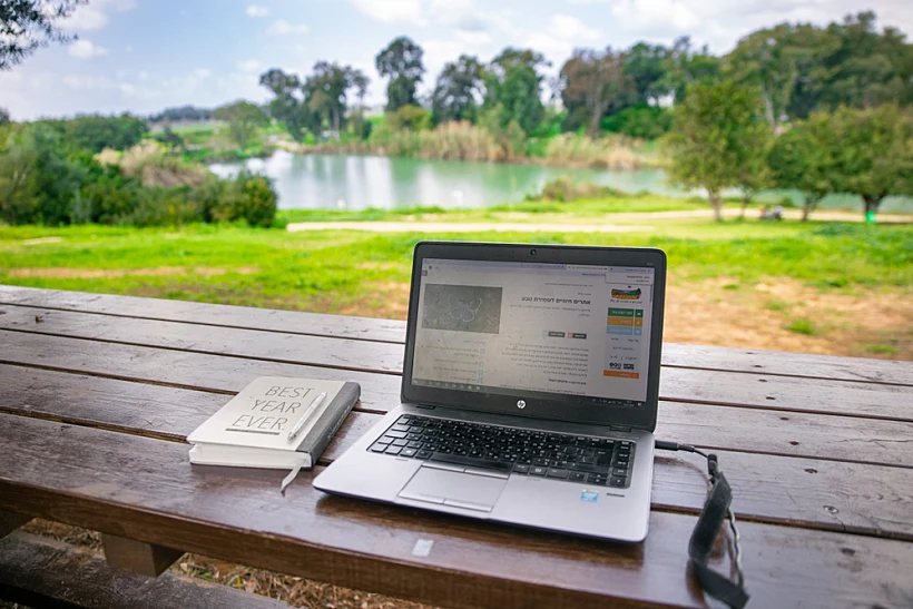 מתחמי עבודה ולימודים בטבע בשמורות ובגנים הלאומיים