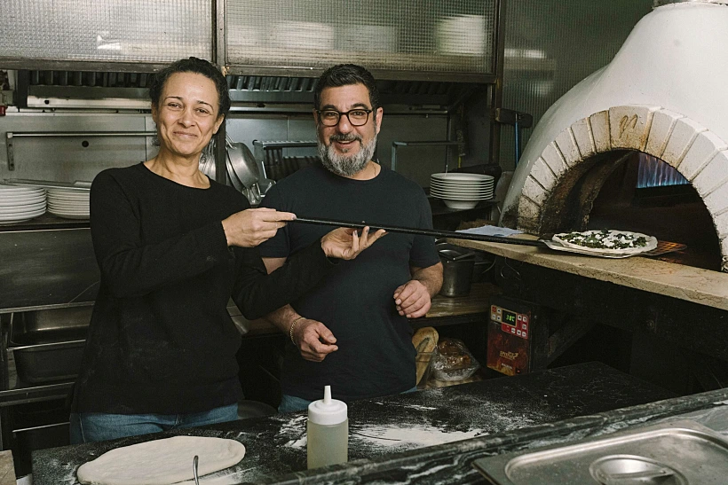 סניה עאמר ושף תומר אגאי