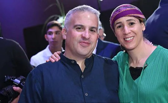 אלחנן קלמנזון ורעייתו