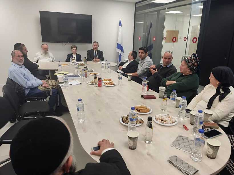 קרובי הנספים באסון מירון בפגישה עם חברי ועדת החקירה