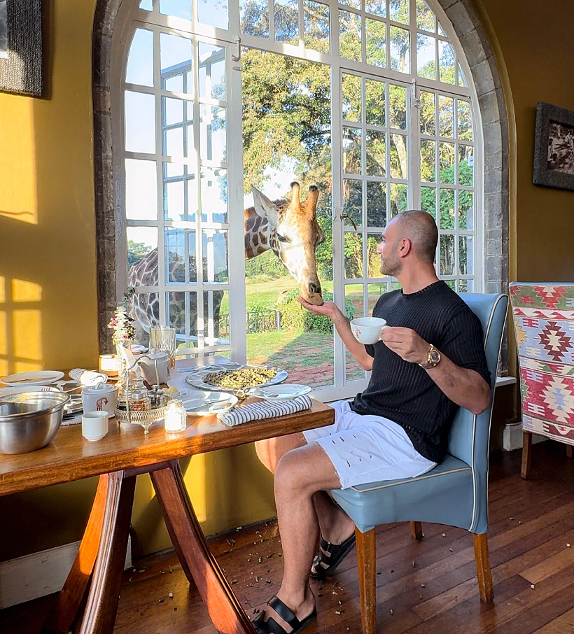 מלון Giraffe manor
