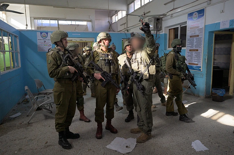 הרמטכ"ל הרצי הלוי בבית החולים שיפא