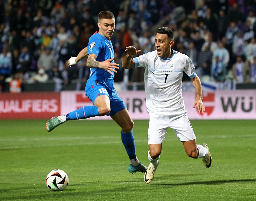 רגע סחיטת הפנדל לטובת ישראל