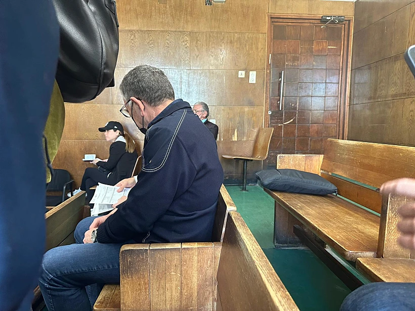 פרופ' דוד וידר, החשוד המרכזי בפרשת הביציות הנגועות, בבית המשפט