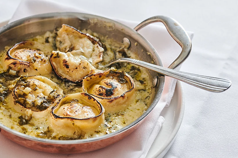 טורטליני בצק רבוך, ג'ורג' וג'ון