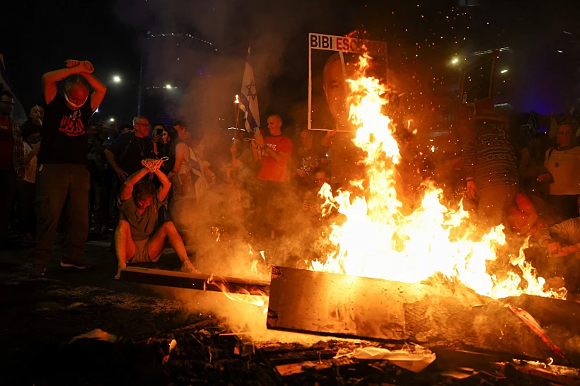 מחאות בת"א למען החטופים ונגד הממשלה