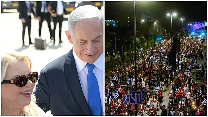 ראש הממשלה בנימין נתניהו ורעייתו שרה