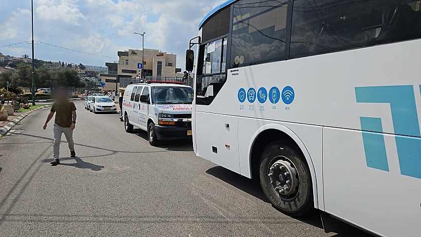 זירת פיגוע הירי בכביש 55 בשומרון