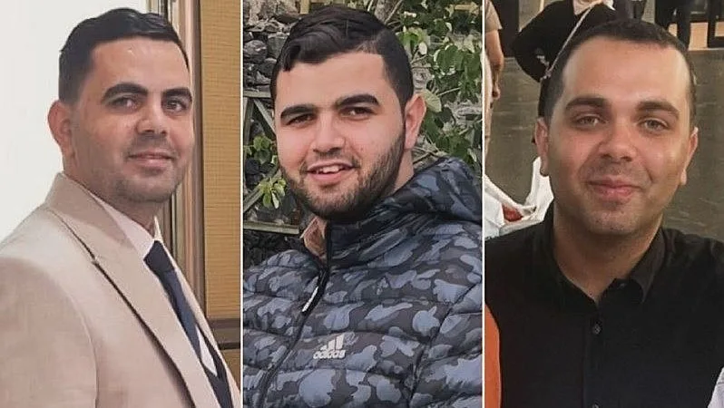 חאזם, אמיר ומוחמד הנייה, בניו של מנהיג חמאס שחוסלו בעזה