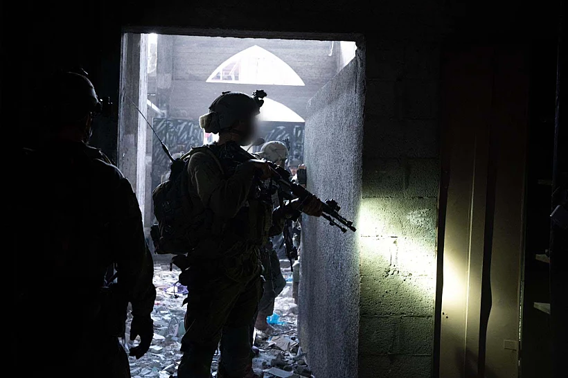 פעילות הכוחות ברצועה צה"ל עזה לוחמים חרבות ברזל