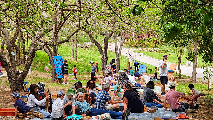 פסטיגן אביב בגן הבוטני