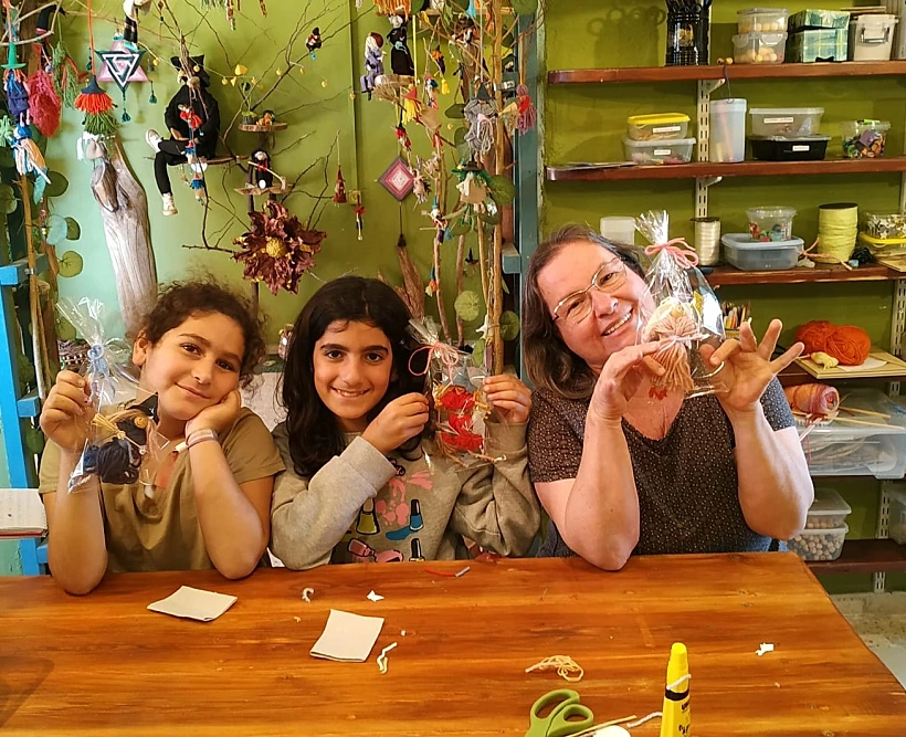 סדנאות יצירה בסטודיו היער