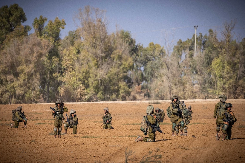 לוחמי גדוד נצח יהודה בגבול עזה