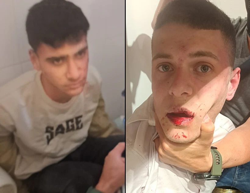 שני המחבלים שנתפסו בחנות רהיטים