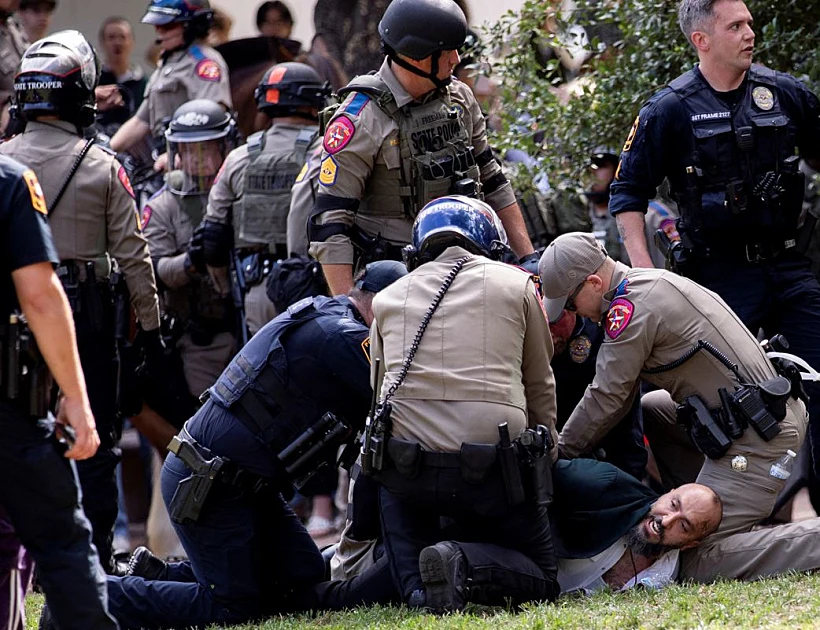 עימותים ועצורים בטקסס