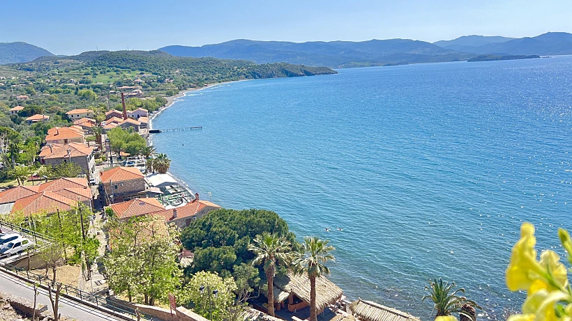 מוליבוס - תצפית מהמצודה הביזנטית