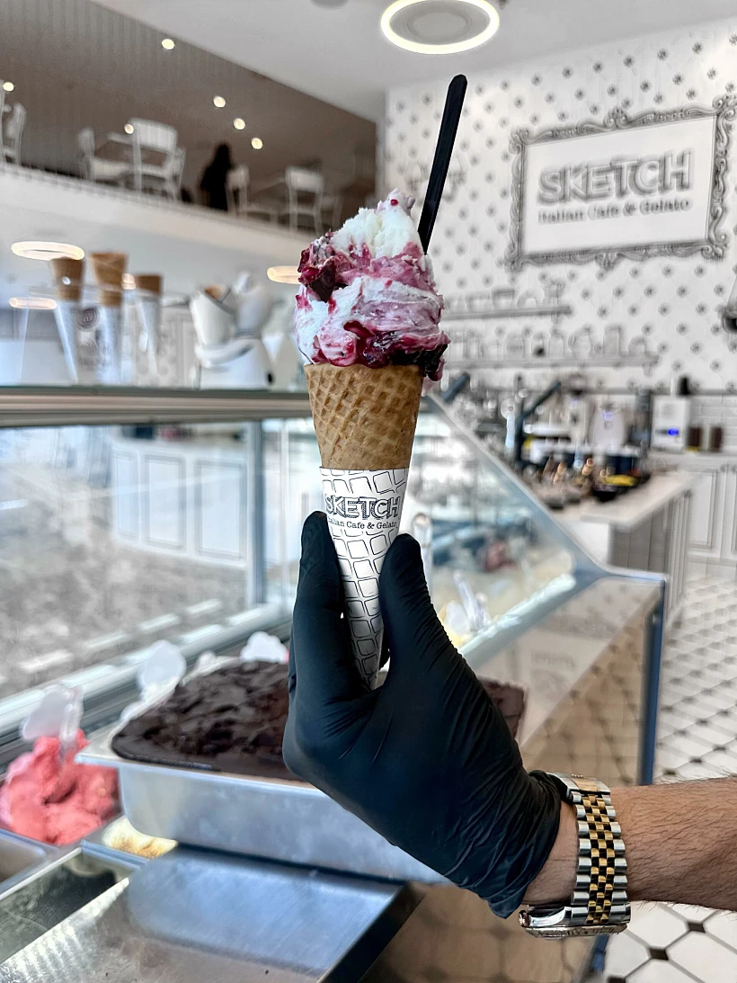 גלידה סקאץ', סקאץ' קפה