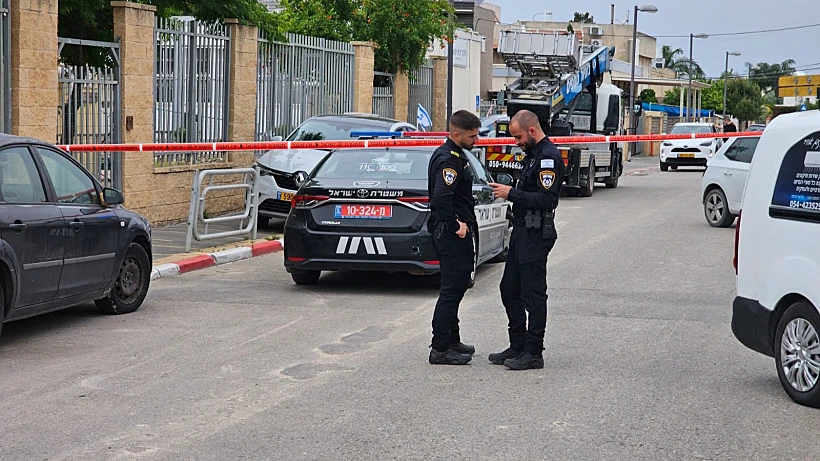 זירת הרצח של אביב אלימלך בקריית אתא