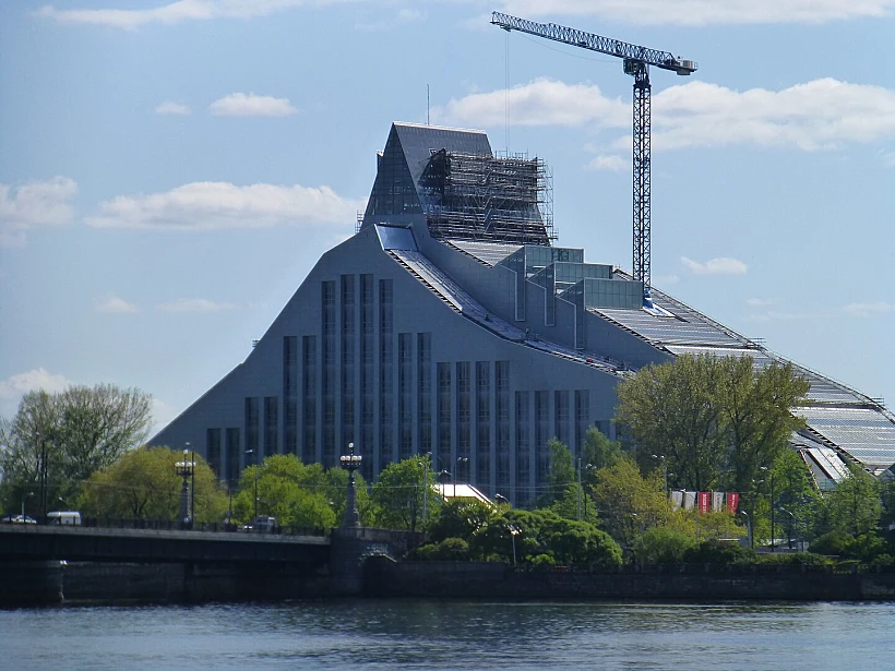 Riga Latvian National הספרייה הלאומית בריגה