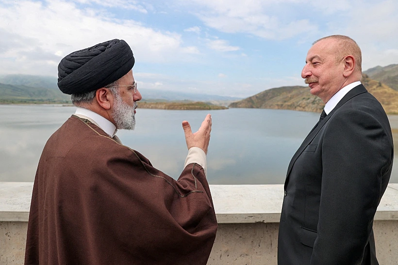 ראיסי עם נשיא אזרבייג'ן, היום
