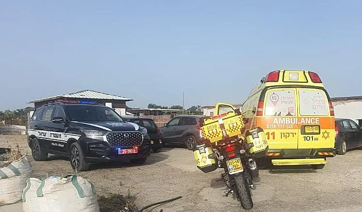 מד"א זירת הרצח בדרום השרון