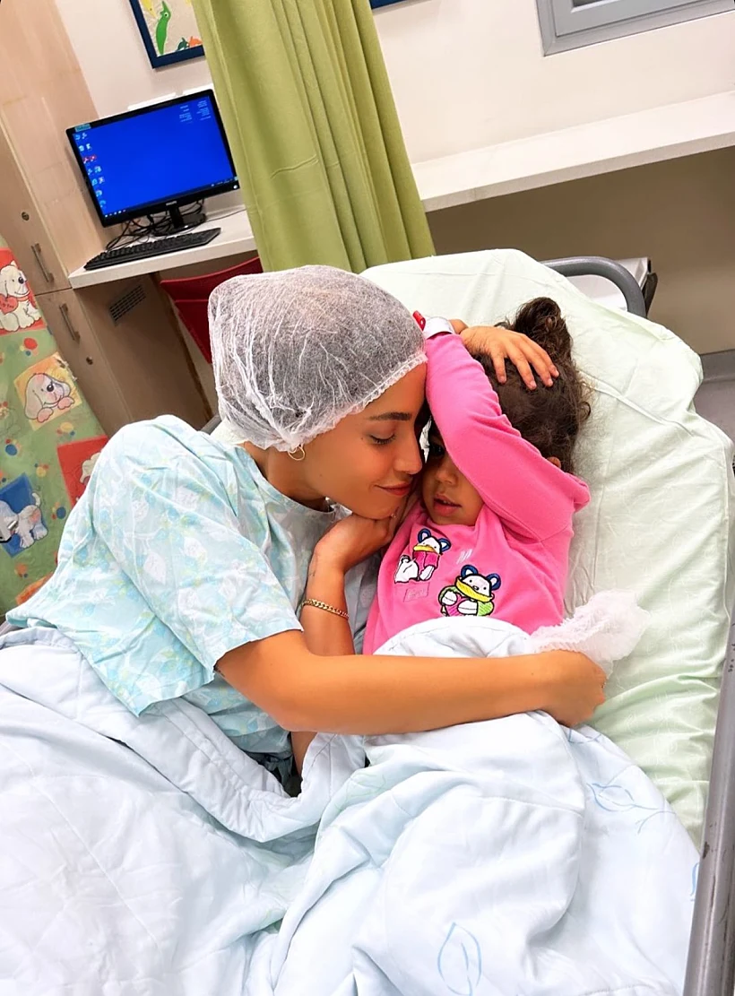 דניאל גרינברג ובתה מיאל