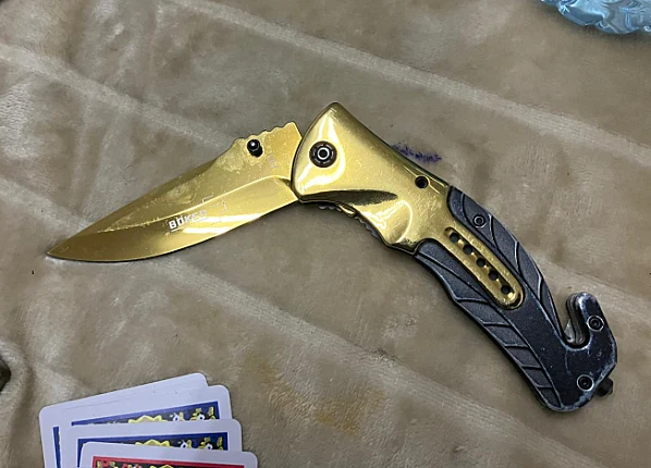 הסכין שאותרה