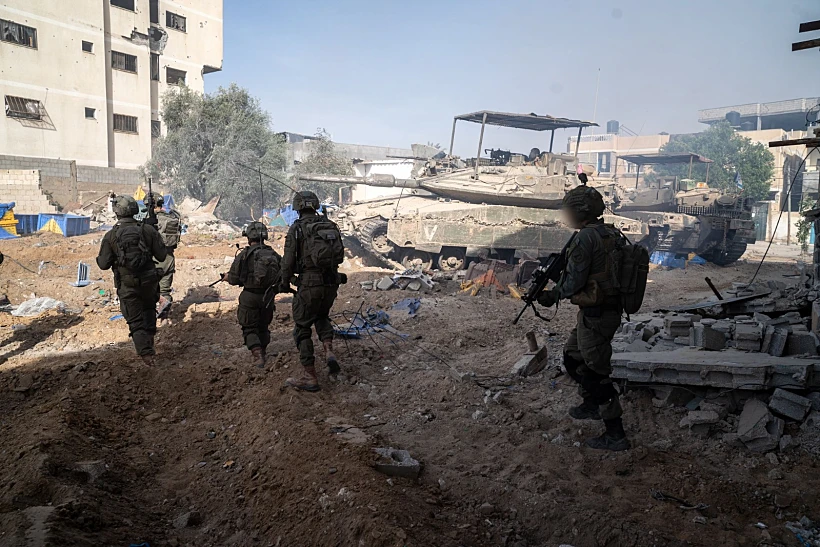 פעילות כוחות צה"ל סמוך לציר פילדלפי