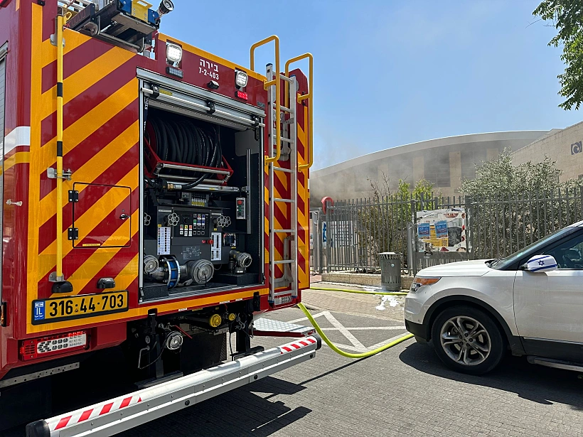 שריפה בבית ספר בשכונת הר חומה בירושלים