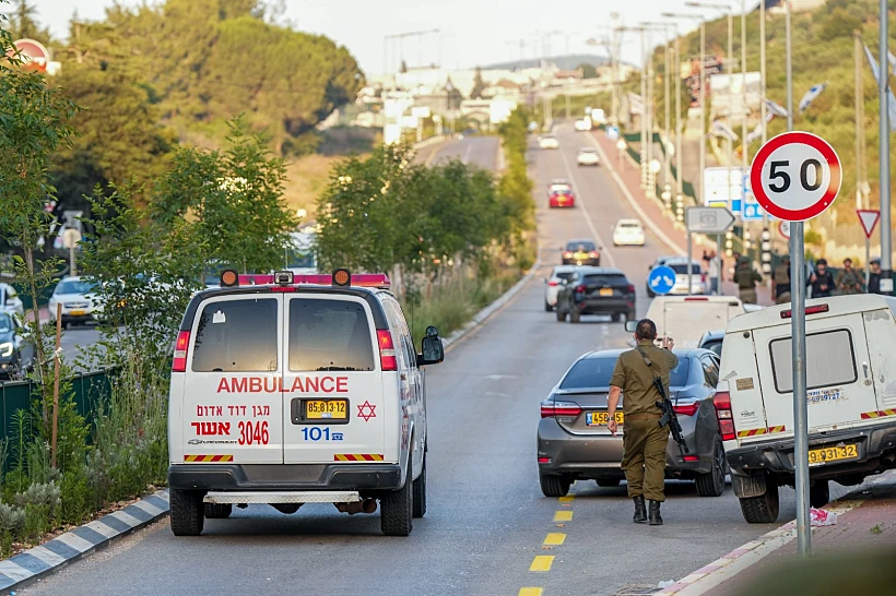זירת פגיעת הכטב"מים בחורפיש