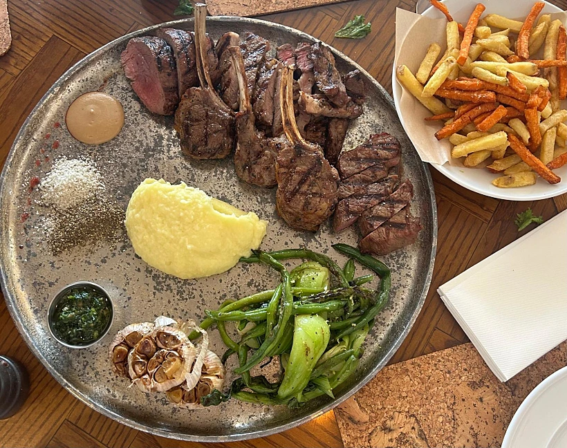 פלטת בשרים - ראנץ' האוס