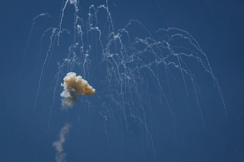 שריפות בצפון בעקבות שיגורי חיזבאללה