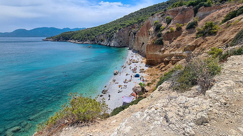 חוף חליקיאדה אגיסטרי יוון