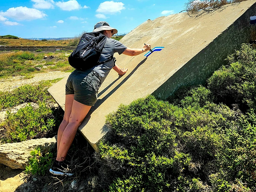 מסמנים את שביל הים