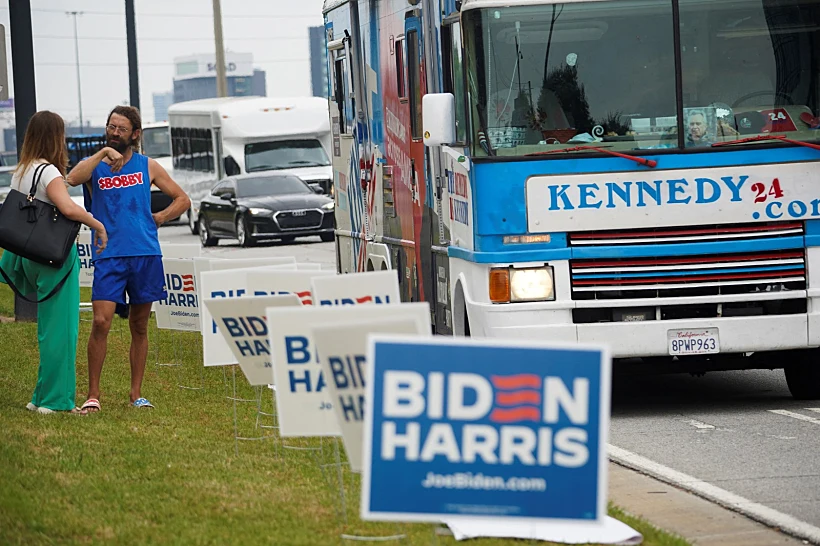 העימות הנשיאותי בין ביידן לטראמפ