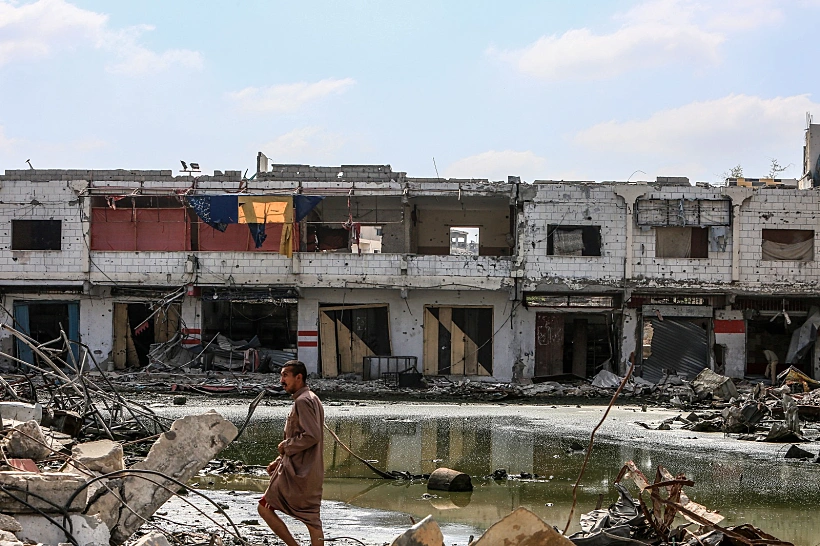 הריסות בח'אן יונס